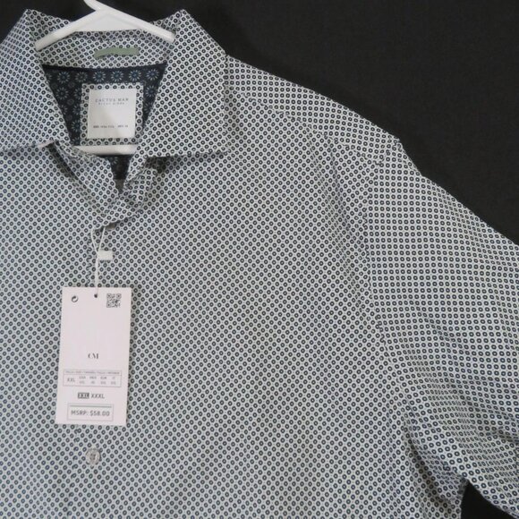 Cactus Man Men XXL Shirt Stretch Short Sleeve (Ricky Singh) NWT - Picture 1 of 4